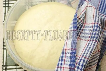 Zsemle cukor tészta receptje lépésről lépésre fotók
