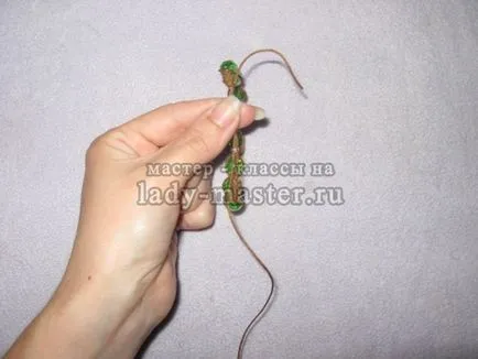 Shamballa karkötő típusú kezdőknek, mester - osztály fotók, lépésről lépésre