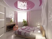 Hasznos ötletek hálószoba választott tapéta, dekoráció, bútorok, csillárok és lámpák, design fotó