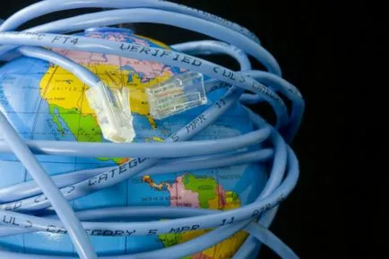 Az előnyök az internet