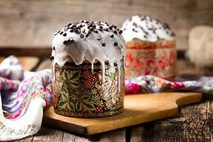Édes húsvét torta porcukor, fehérje, zselatin