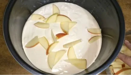 Inkrementális recept finom almás pite torta (cake) Lépésről lépésre recept egy finom almás pite almás pite