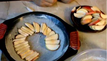 Inkrementális recept finom almás pite torta (cake) Lépésről lépésre recept egy finom almás pite almás pite