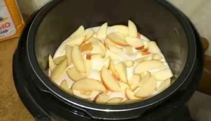 Inkrementális torta receptje finom almás pite (evőkanál növényi olaj) Lépésről lépésre recept egy finom almás pite almás pite