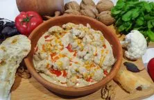 Padlizsán paradicsom paprika