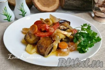 Padlizsán paradicsom paprika Padlizsán paradicsom paprika