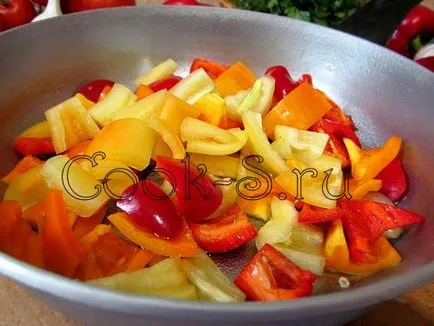 Padlizsán paradicsom paprika Padlizsán paradicsom paprika