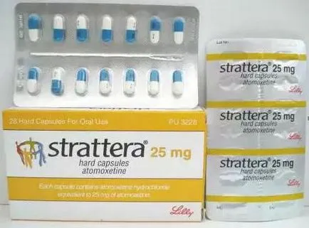 A gyógyszer strattera véleménye, leírások, használati utasítások