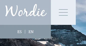 Példák menü tervezése weboldal, blog
