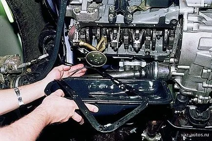 Gasket olajteknő egy 2110 csere saját kezűleg, jelei baj (fotó, videó) (2110) Gasket olajteknő egy 2110 csere saját kezűleg, jelei baj (fotó, videó)