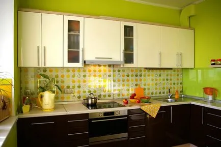 Produktív projekt tervezése konyha kezét, belső dolgok
