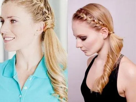 Frizura a fürtök fésűs az oldalára (Hair fürtök fésű-over) Frizura a fürtök egy fésű-over oldalára