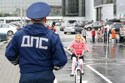 A munka a közlekedési rendőrök
