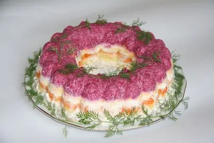 Öt módon táplálkoznak „hering alatt bunda”