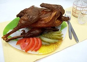 Recept töltött csirke almával