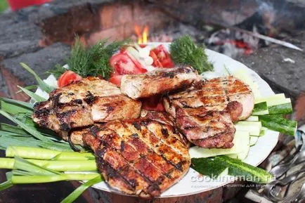 Receptek barbecue egy fotó - főzés a férfiak (receptek barbecue) Receptek barbecue egy fotó - főzés a férfiak