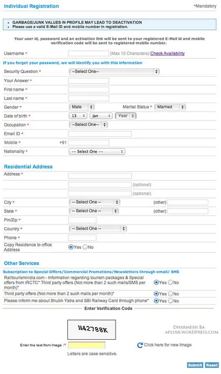 Check-in online áruház