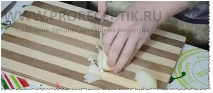 kabát saláta recept egy fotó