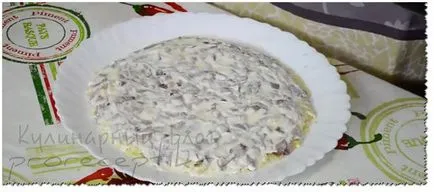 kabát saláta recept egy fotó