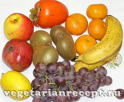 Saláta recept gyümölcs -, hogyan lehet egy gyümölcssaláta