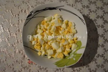 Saláta sonka, sajt és friss uborka recept lépésről lépésre képek (fotók) Saláta sonkával, sajttal és friss uborka recept lépésről lépésre fotók