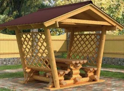 Gazebos kezével fotó, videó