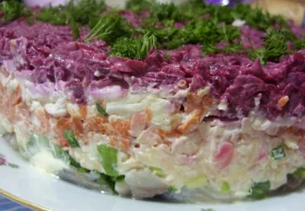 Herring alatt bunda - a legjobb receptek egy hering alatt bunda (receptek) Hering alatt bunda - a legjobb receptek egy hering alatt bunda
