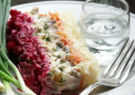 Herring alatt bunda - a legjobb receptek egy hering alatt bunda (coat) Hering alatt bunda - a legjobb receptek egy hering alatt bunda