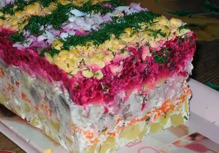 Herring alatt bunda - a legjobb receptek egy hering alatt bunda (receptek) Hering alatt bunda - a legjobb receptek egy hering alatt bunda