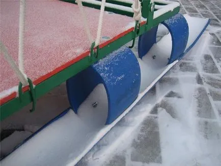 Sledge csövek
