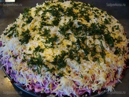 Hering alatt bunda, egy klasszikus recept