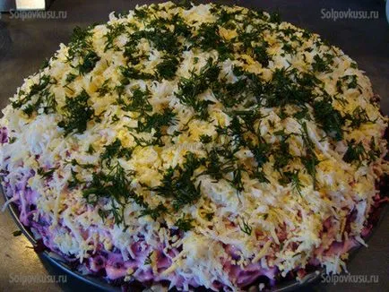 Hering alatt bunda, egy klasszikus recept