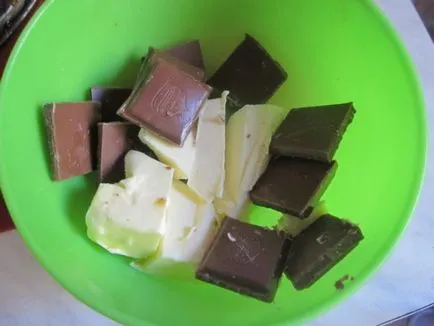 Csokoládé betűk kezük lépésről lépésre receptek különböző összetevők fotó és videó