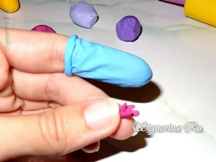 Fülbevaló készült polimer agyag workshop szép virágok képek és videó