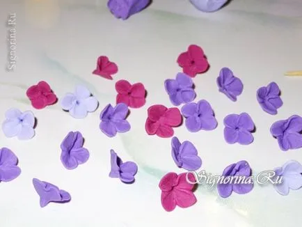 Fülbevaló készült polimer agyag workshop szép virágok képek és videó