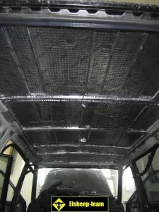 Hangszigetelés UAZ Patriot kezek - Fotó és videó (zajszigetelés) Hangszigetelés UAZ Patriot kezek - fotó és videó