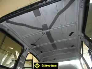 Hangszigetelés UAZ Patriot kezek - fotó és videó (fotó) Hangszigetelés UAZ Patriot kezek - fotó és videó