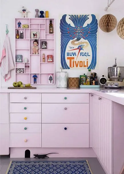 Lila konyha 50 fotót és 5 tervezési ötletek (fotó) Lila konyha 50 fotót és 5 design tippek