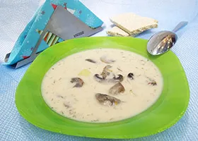 Sajt leves - 6 recept és videó (sajt leves) Sajt leves - 6 receptek és videók