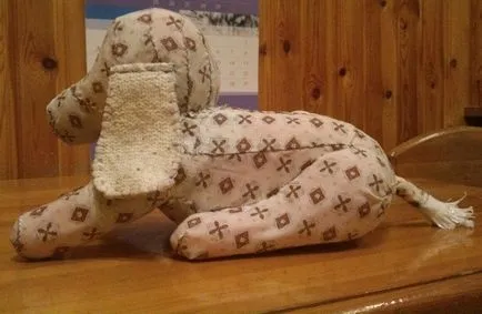 Kutya a műanyag zacskók