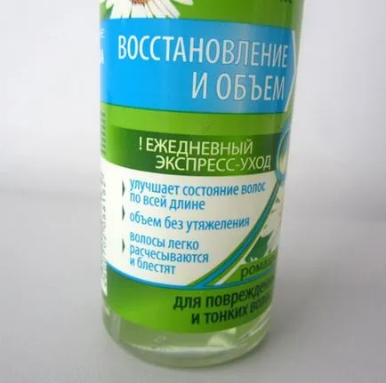 Hajlakk fajtatiszta gondozó fitootvar „hasznosítás és a hangerő”, 160 ml