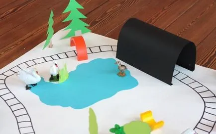 Építsünk egy játék városban papír