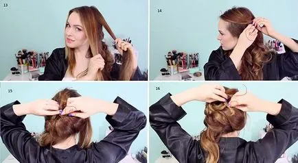 Esküvői frizura hamis zárak fotó, videó