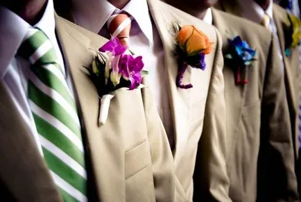 Esküvői boutonniere eredete, hagyományok, a használata egy csokor kezüket (hagyomány) Esküvői boutonniere eredete, hagyományok, a használata egy csokor kezüket