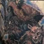 Wolf tetoválás jelenti vázlatok