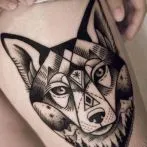 Wolf tetoválás jelenti vázlatok
