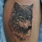 Wolf tetoválás jelenti vázlatok