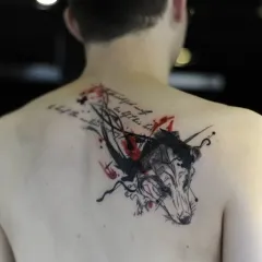Tattoo farkas - érték tetoválás minták és képek (bélyegképek) Tattoo farkas - érték tetoválás minták és képek