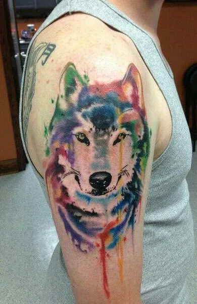 Tattoo farkas - azaz tetoválás vázlatok és fényképek (farkas) Tattoo farkas - érték tetoválás minták és képek