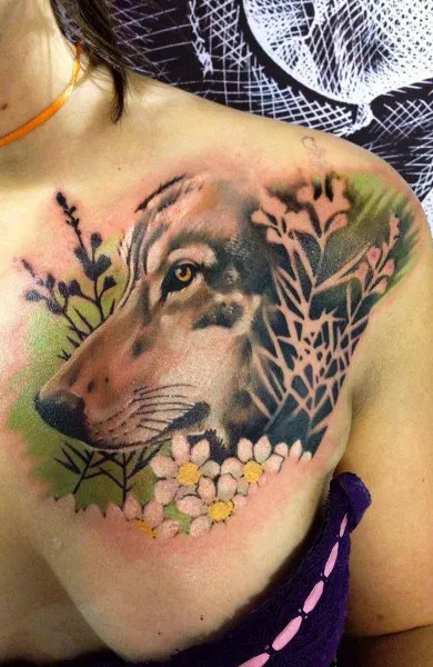 Tattoo farkas - azaz tetoválás vázlatok és fényképek (tetoválás) Tattoo farkas - érték tetoválás minták és képek